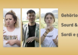 Foto Gehörlos und Jung