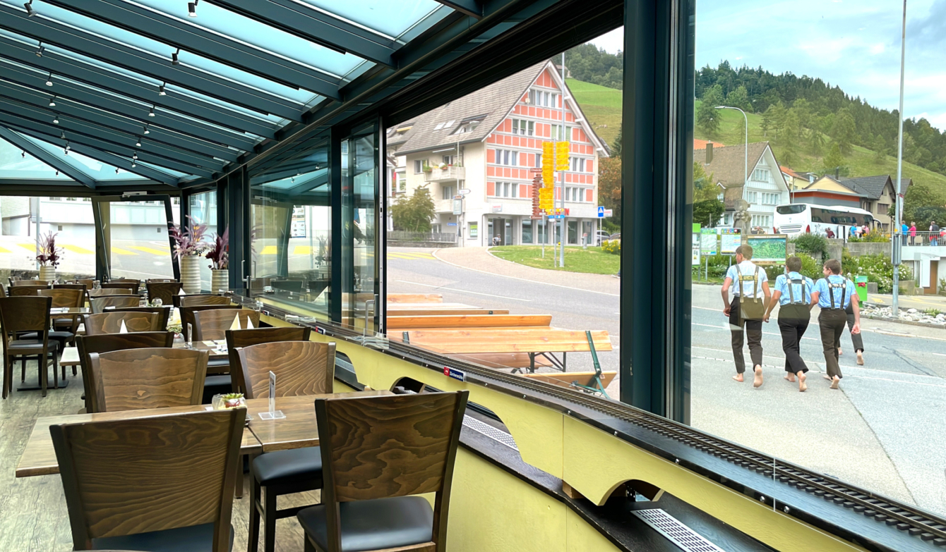 Aussicht vom Hotel Krone