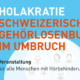 Illustration zur Holakratie - Schweizerischer Gehörlosenbund im Umbruch