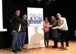 Neuer Rollup mit dem Vereinslogo