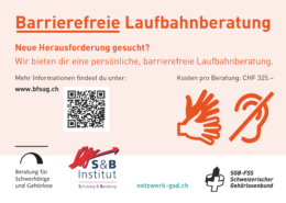 Visual Barrierefreie Laufbahnberatung